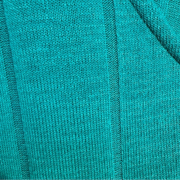 Pennington's Green Vneck Long Sleeve Lightweight Sweater Size 1x - Picture 5 of 9